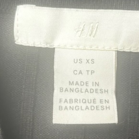 NWOT Black Ribbed Fitted Mock Neck Sweater Top - Picture 6 of 7